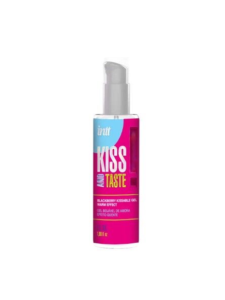 Rozgrzewający żel nawilżający Kiss And Taste! 55ml intt