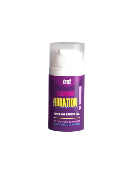 Płynny wibrator Vibration Black Berry 15ml intt