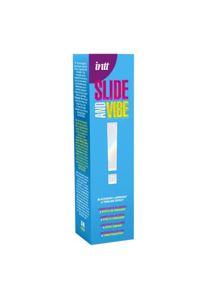 Lubrykant wodny z efektem wibracji Slide And Vibe! 35ml intt