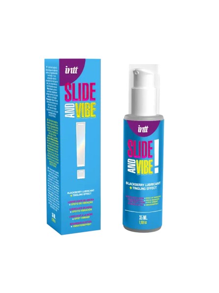 Lubrykant wodny z efektem wibracji Slide And Vibe! 35ml intt