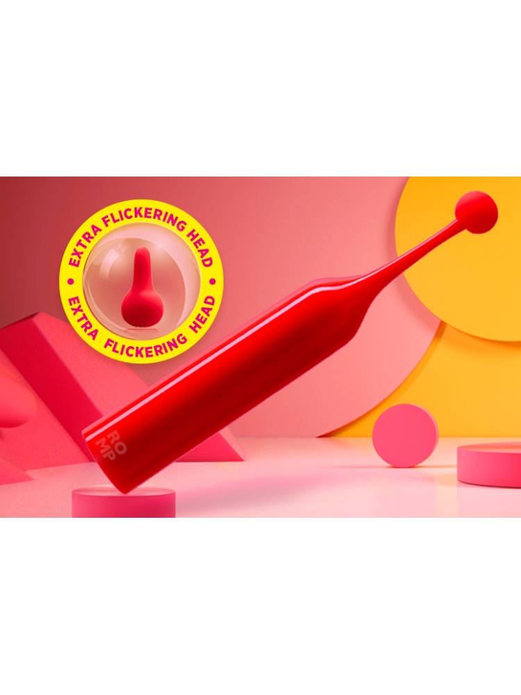 Stymulator łechtaczki z wymiennymi końcówkami Pop Romp