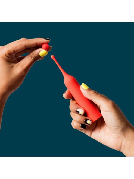 Stymulator łechtaczki z wymiennymi końcówkami Pop Romp