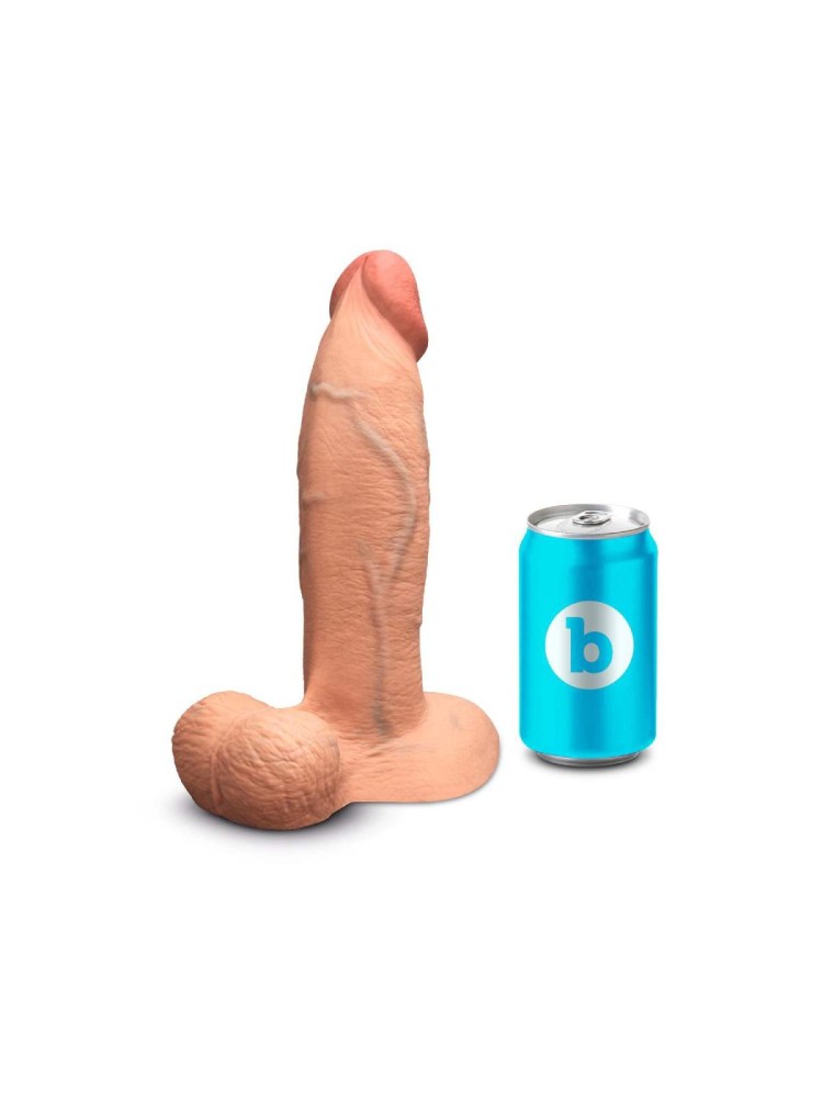 Dildo 23 cm Slipskin 9 Inch Girthy B-Vibe