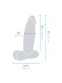 Dildo 23 cm Slipskin 9 Inch Girthy B-Vibe