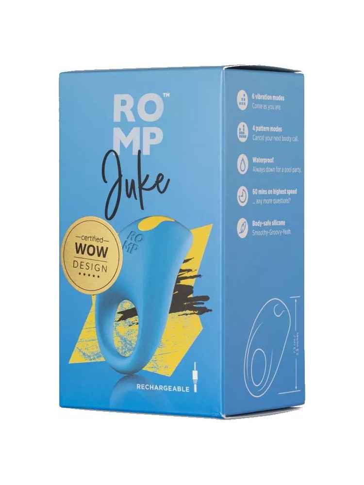 Wibrujący pierścień erekcyjny Juke Romp