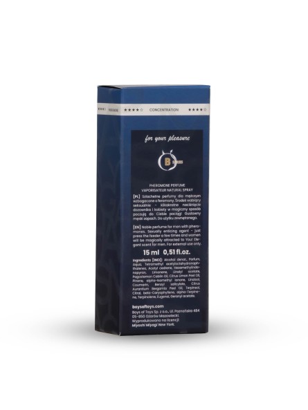 Feromony męskie INSTINCT feromon parfumes Homme 15ml Miyoshi Miyagi