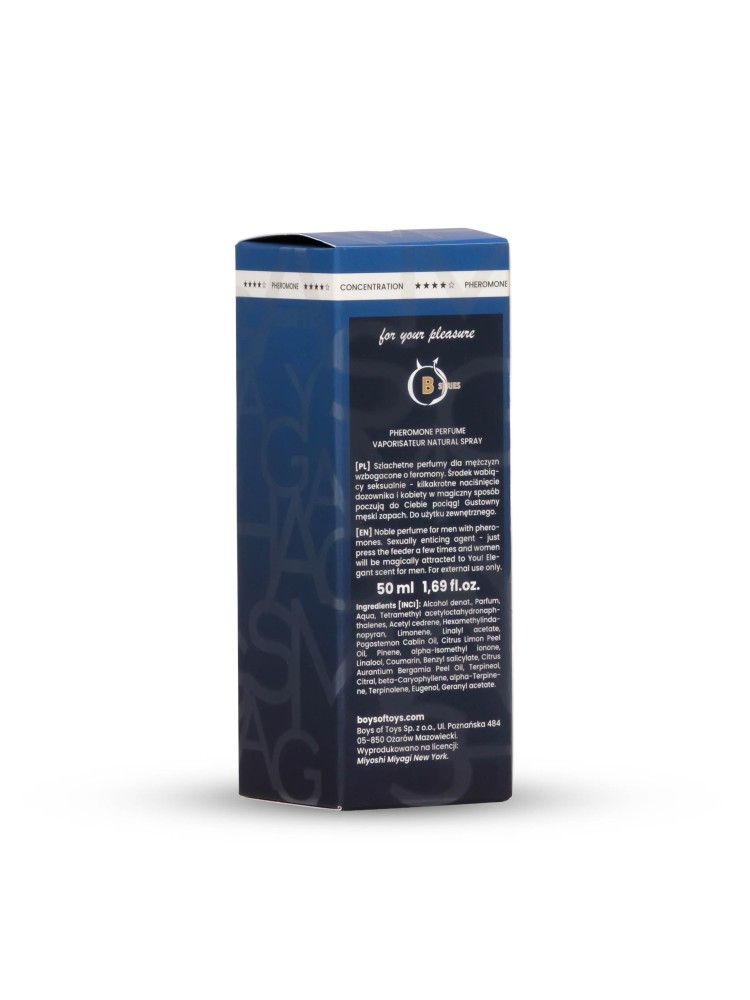 Feromony męskie INSTINCT feromon parfumes Homme 50ml Miyoshi Miyagi