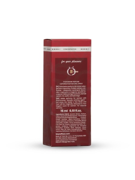 Feromony damskie INSTINCT feromon parfumes Femme 15ml Miyoshi Miyagi