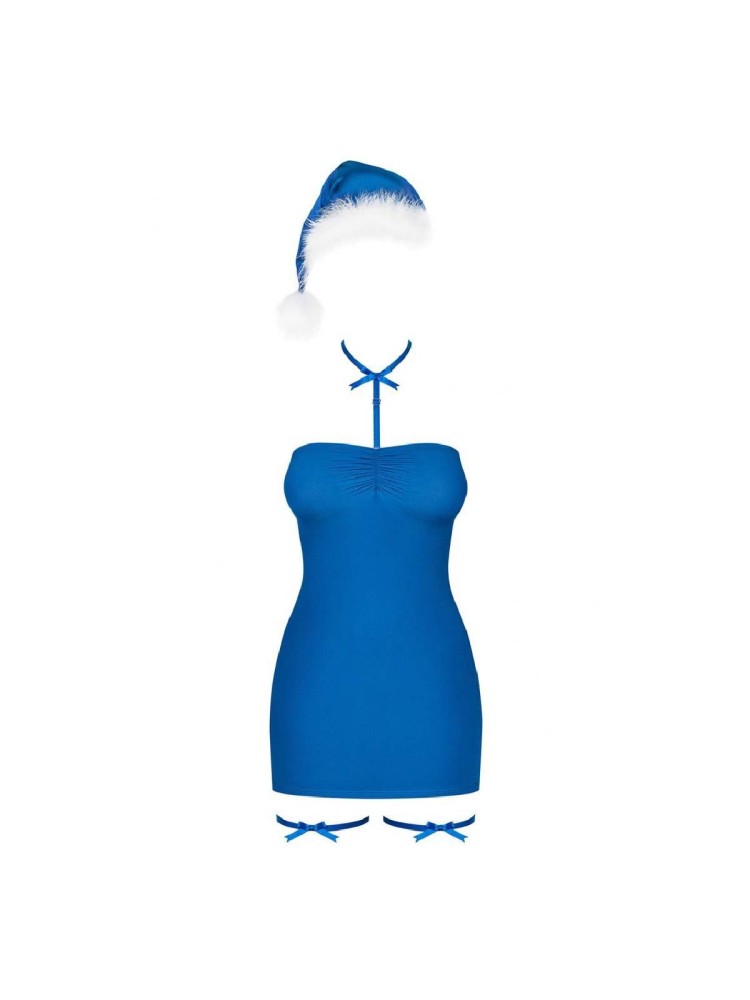 Koszulka niebieska Kissmas S/M Obsessive