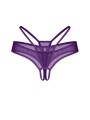 Stringi otwarte fioletowe Vibres 2XL/3XL Obsessive