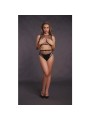 Komplet 2 Pc Crop Top Black OS Le Desir