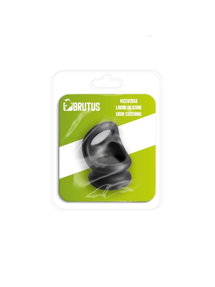 Pierścień VICEVERSA Hypersoft Silicone Cock Ball Ring Brutus