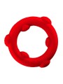 Pierścień erekcyjny [SIL] SPINNER Cockring Red Oxballs