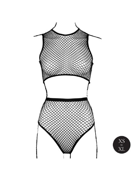 Komplet 2 Pc Crop Top Black OS Le Desir