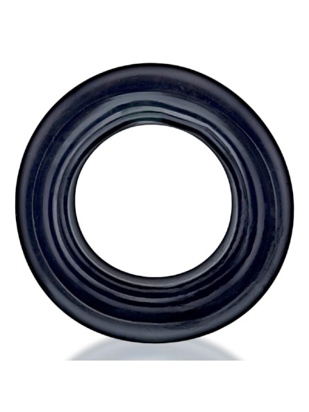 Naciagacz jąder [SIL/TPR] SQUEEZE SHORT Ballstretcher Black Oxballs
