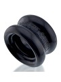 Naciagacz jąder [SIL/TPR] SQUEEZE SHORT Ballstretcher Black Oxballs