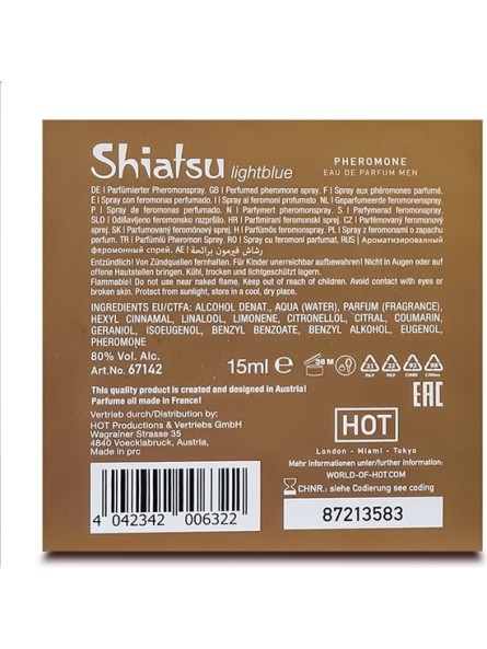 Feromony dla mężczyzn Pheromon Fragrance Man Lightblue 50ml Shiatsu