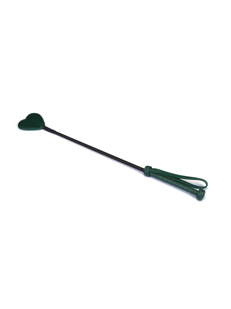 Szpicruta Mossy Chic Leather Riding Crop Liebe Seele
