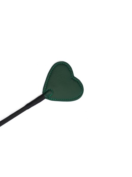 Szpicruta Mossy Chic Leather Riding Crop Liebe Seele