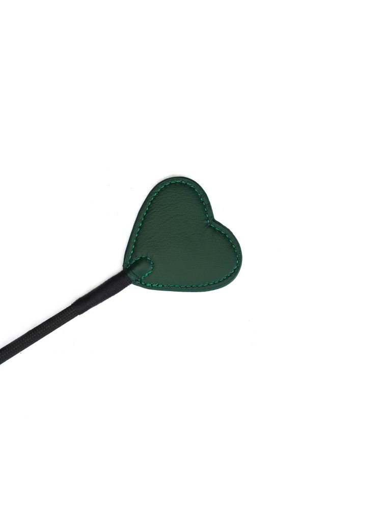Szpicruta Mossy Chic Leather Riding Crop Liebe Seele