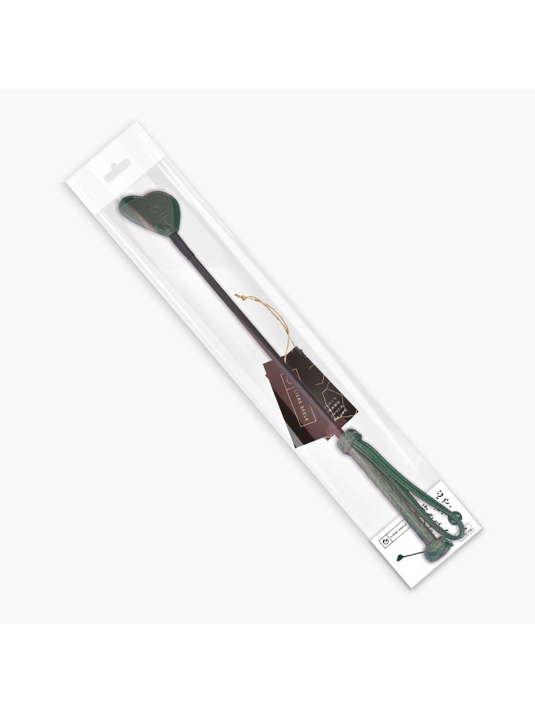 Szpicruta Mossy Chic Leather Riding Crop Liebe Seele