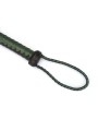 Pejcz Mossy Chic and Black Leather Cat O Nine Tails Whip Liebe Seele