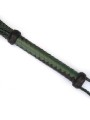 Pejcz Mossy Chic and Black Leather Cat O Nine Tails Whip Liebe Seele