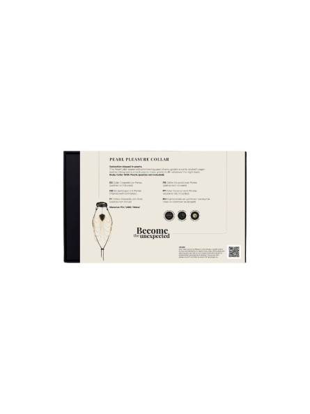 Obroża z perłami BDSM Pearl Pleasure Collar Guilty Pleasure