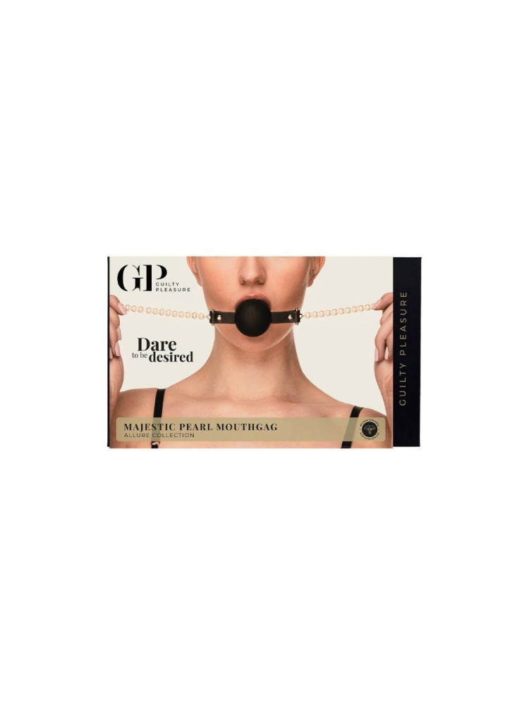 Knebel BDSM Majestic Pearl Mouthgag Guilty Pleasure