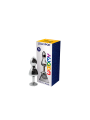 Korek analny Lollypop Double Ball Metal Plug S White Wooomy