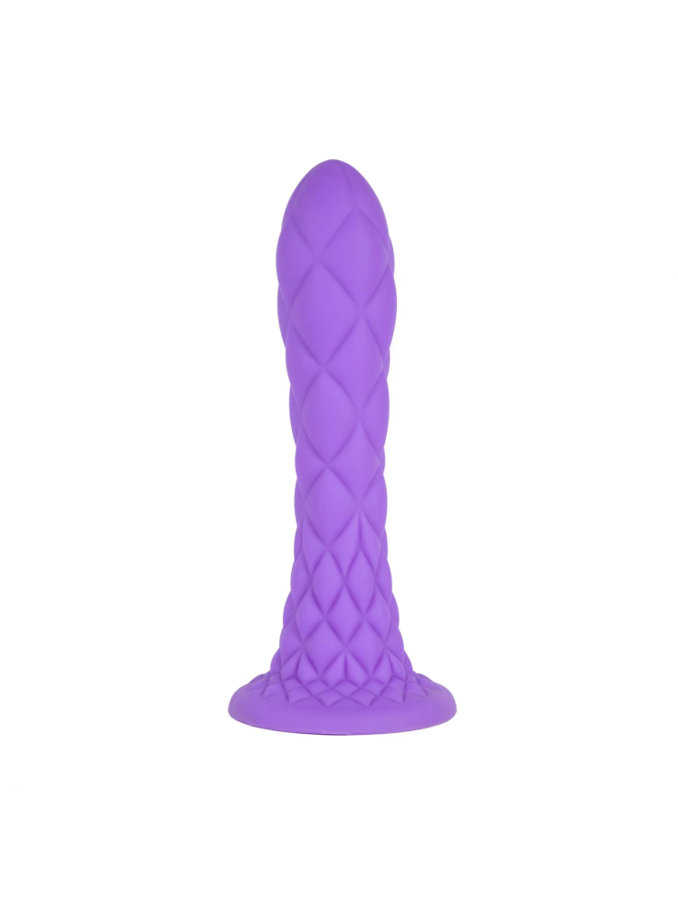 Dildo 18,5 cm Fantasy Line Dreamy (7") Purple Silexd