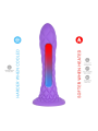 Dildo 18,5 cm Fantasy Line Dreamy (7") Purple Silexd