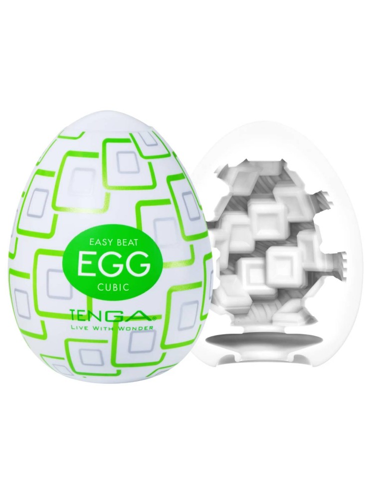 Masturbator jednorazowy Egg Cubic Tenga