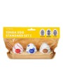 Zestaw 3 masturbatorów Egg Standard 3 Pack 2 Tenga