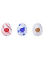 Zestaw 3 masturbatorów Egg Standard 3 Pack 2 Tenga