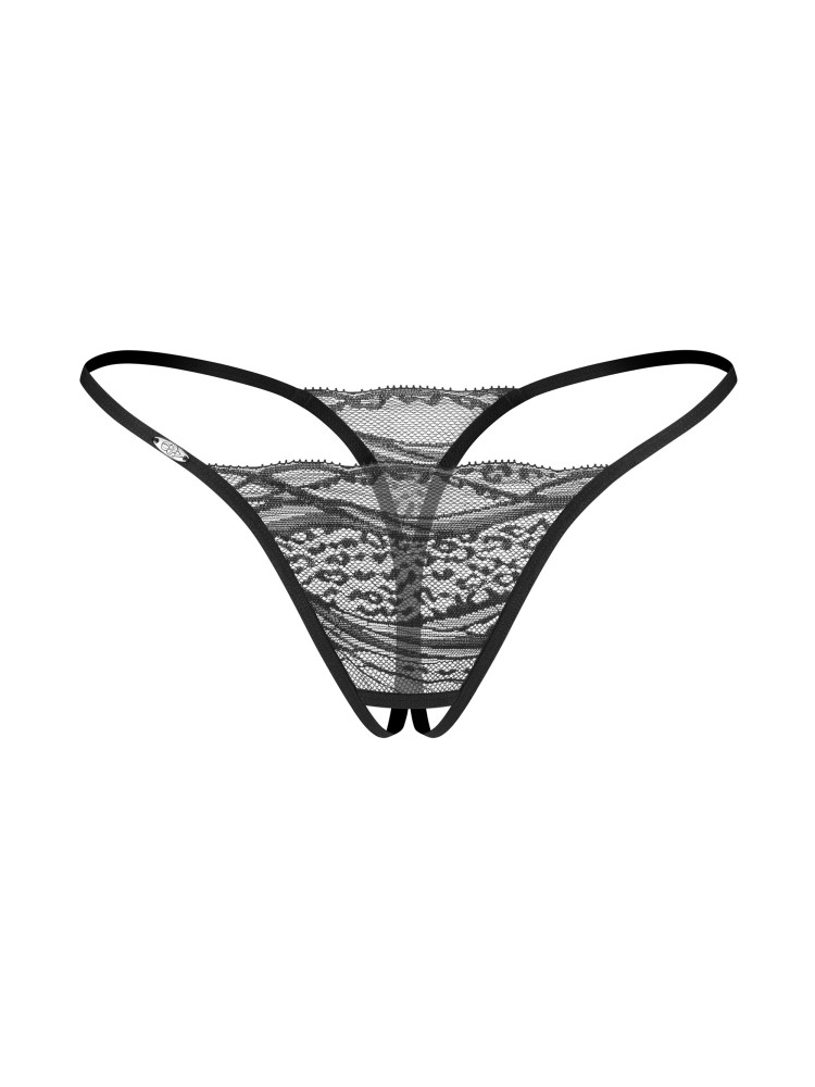 Bianca 2-pak stringi otwarte 2XL/3XL Obsessive