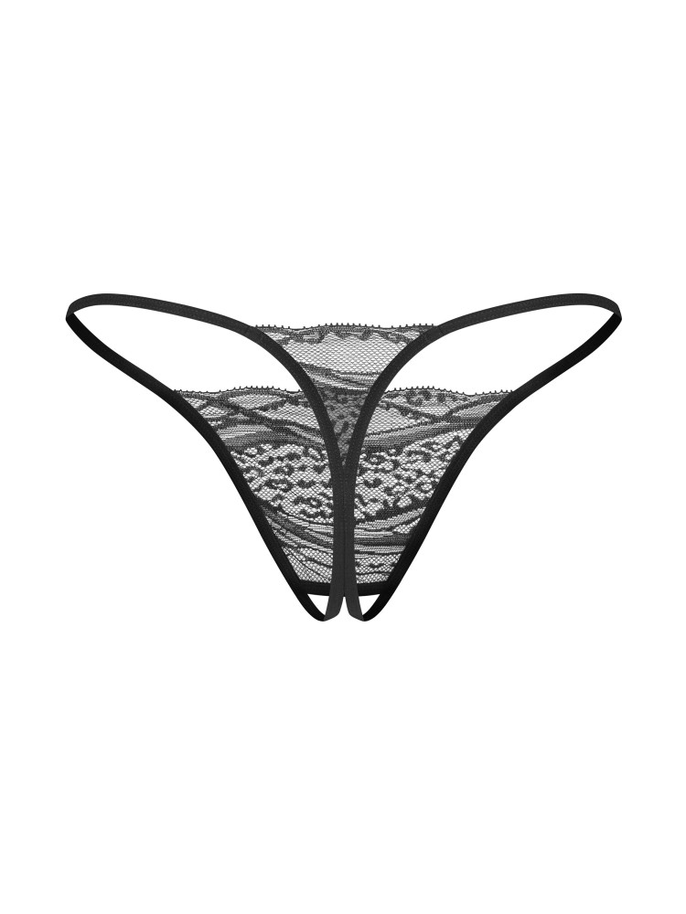 Bianca 2-pak stringi otwarte L/XL Obsessive