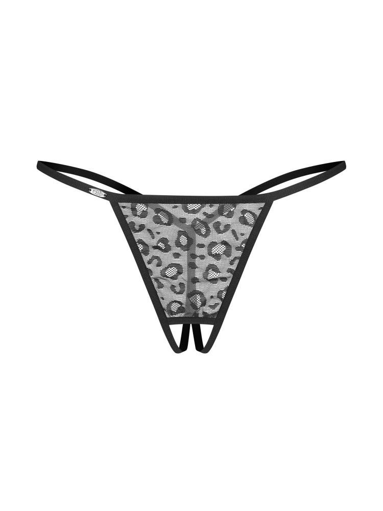 Bianca 2-pak stringi otwarte 2XL/3XL Obsessive