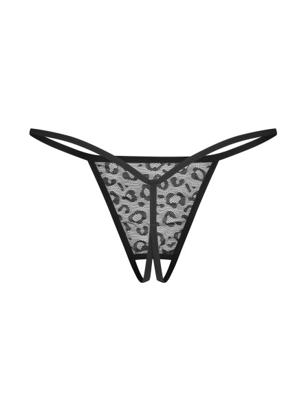 Bianca 2-pak stringi otwarte L/XL Obsessive