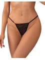 Bianca 2-pak stringi otwarte L/XL Obsessive