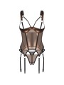 Soranna gorset i stringi otwarte L/XL Obsessive