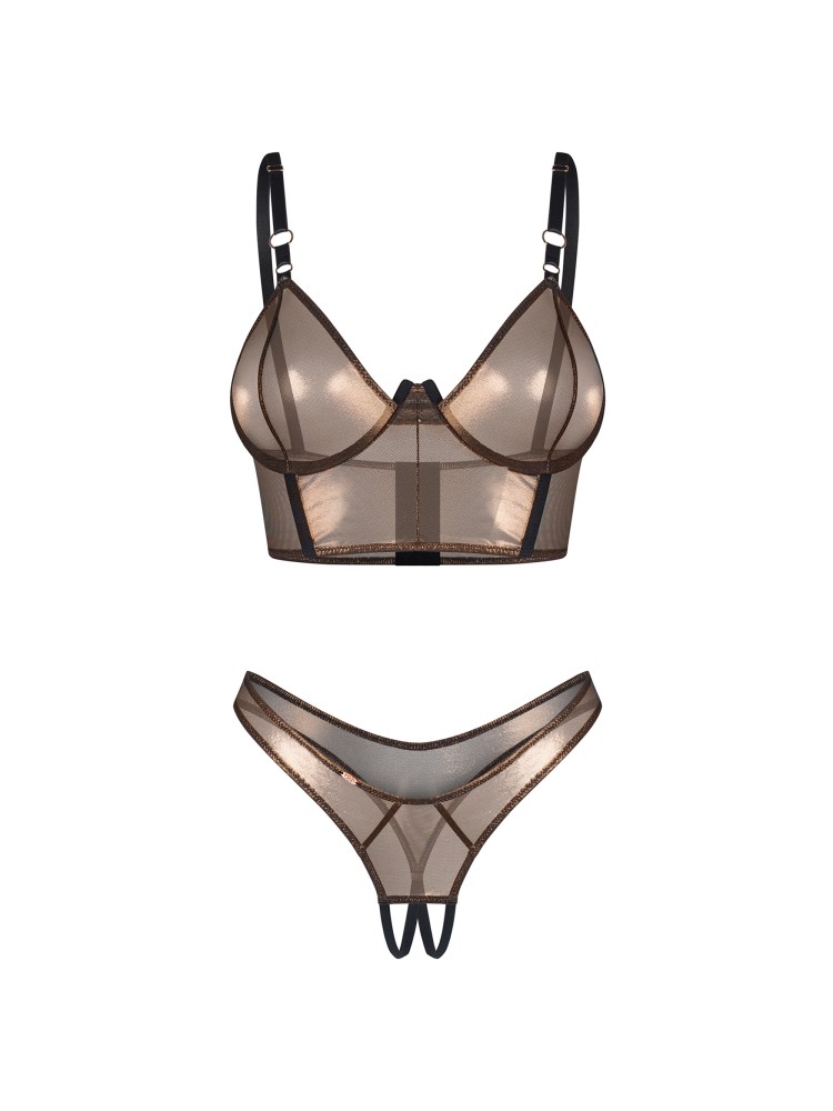 Soranna top i stringi otwarte S/M Obsessive