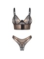 Soranna top i stringi otwarte L/XL Obsessive