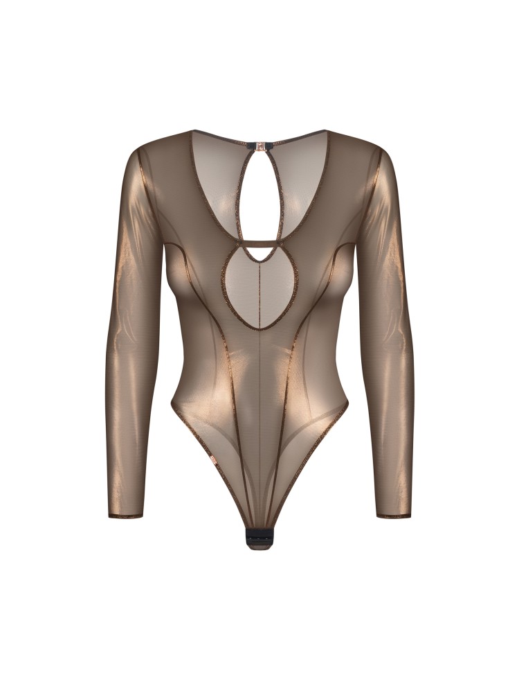 Soranna body z długim rękawem S/M Obsessive