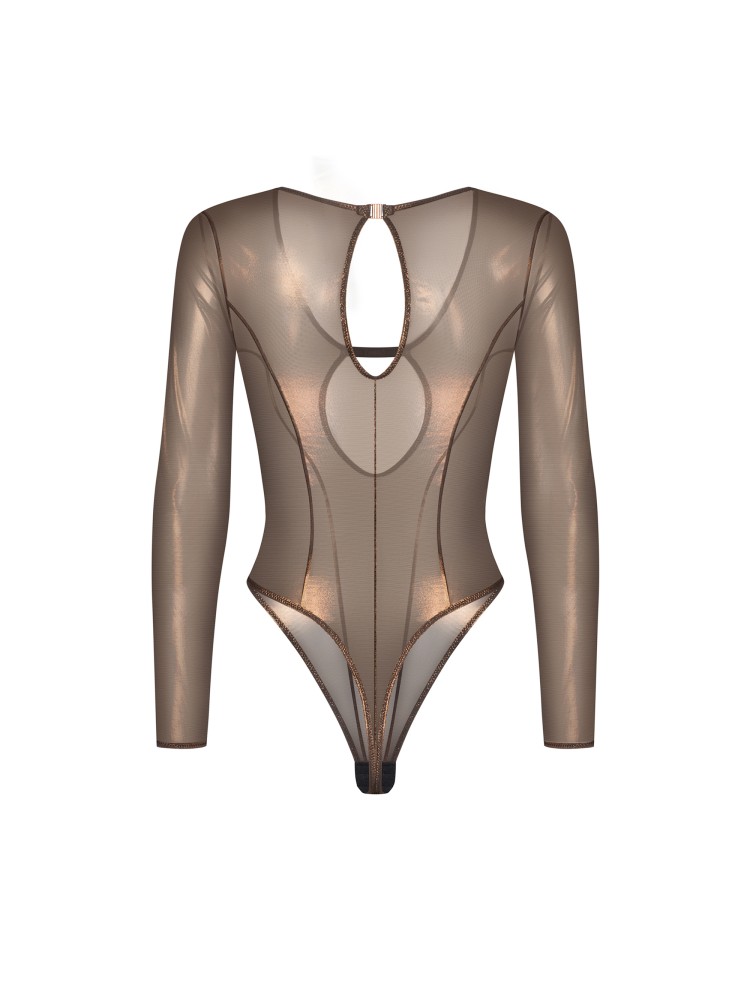 Soranna body z długim rękawem S/M Obsessive