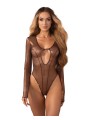 Soranna body z długim rękawem S/M Obsessive