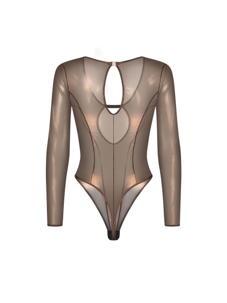 Soranna body z długim rękawem L/XL Obsessive