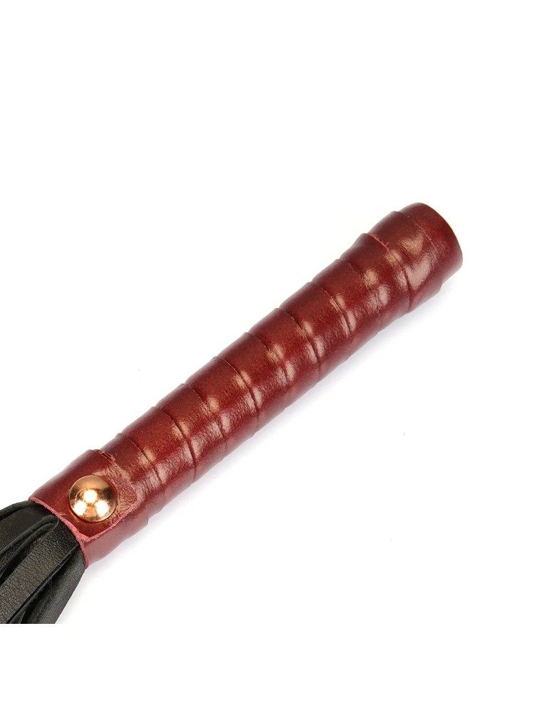 Mini pejcz Wine Red Mini Flogger Liebe Seele