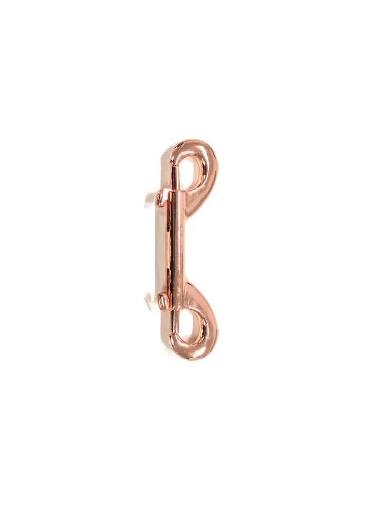Karabińczyk Rose Gold Double Ends Clips Liebe Seele
