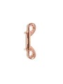 Karabińczyk Rose Gold Double Ends Clips Liebe Seele